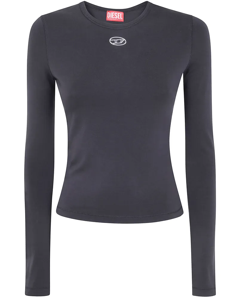 Diesel T-Shirt Long Sleeve "T Uncutieslong Black