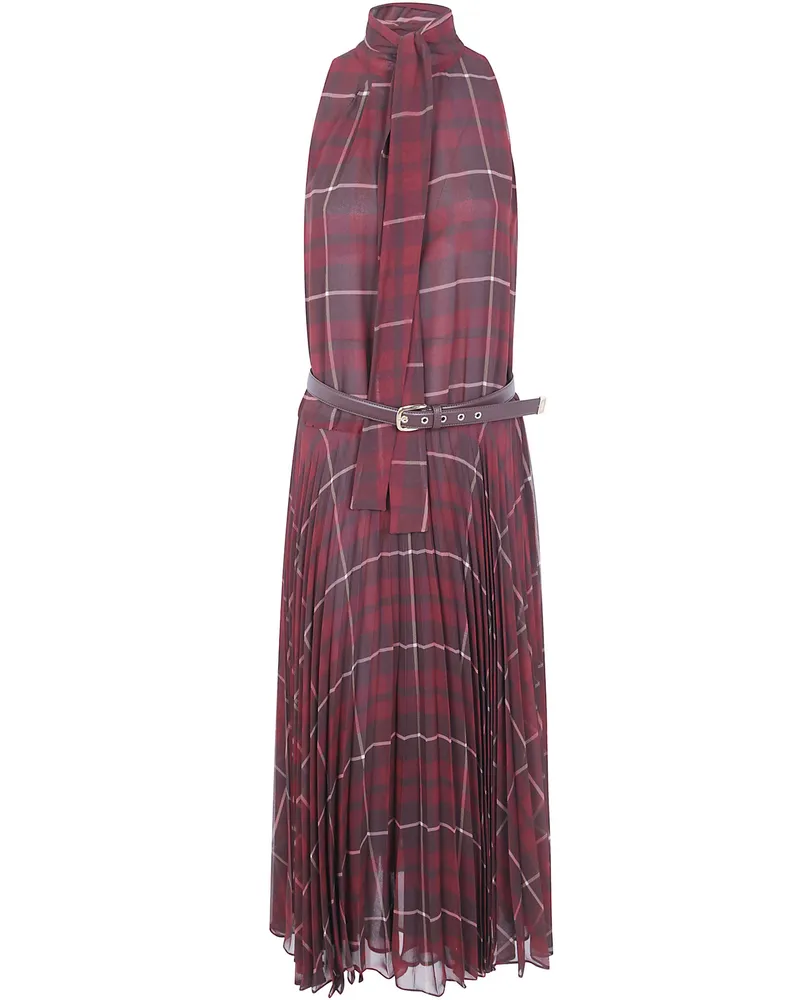Max Mara Dress Tartan "Mst Vista Red