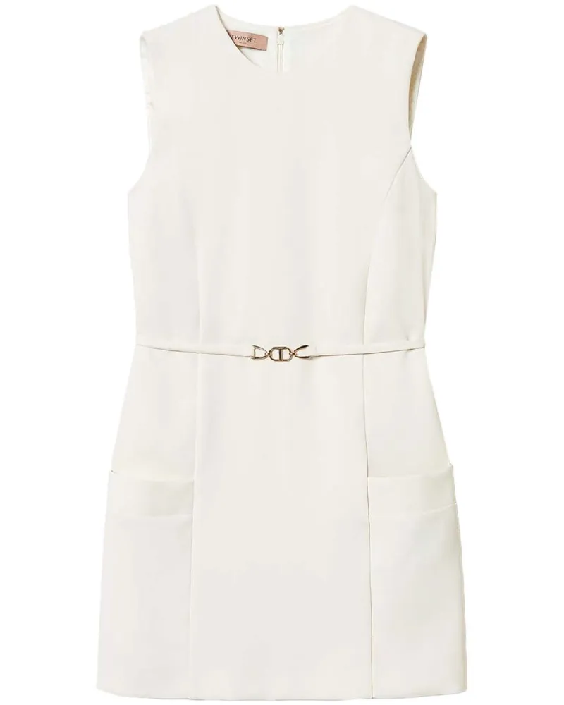 Twin-Set Mini Dress White