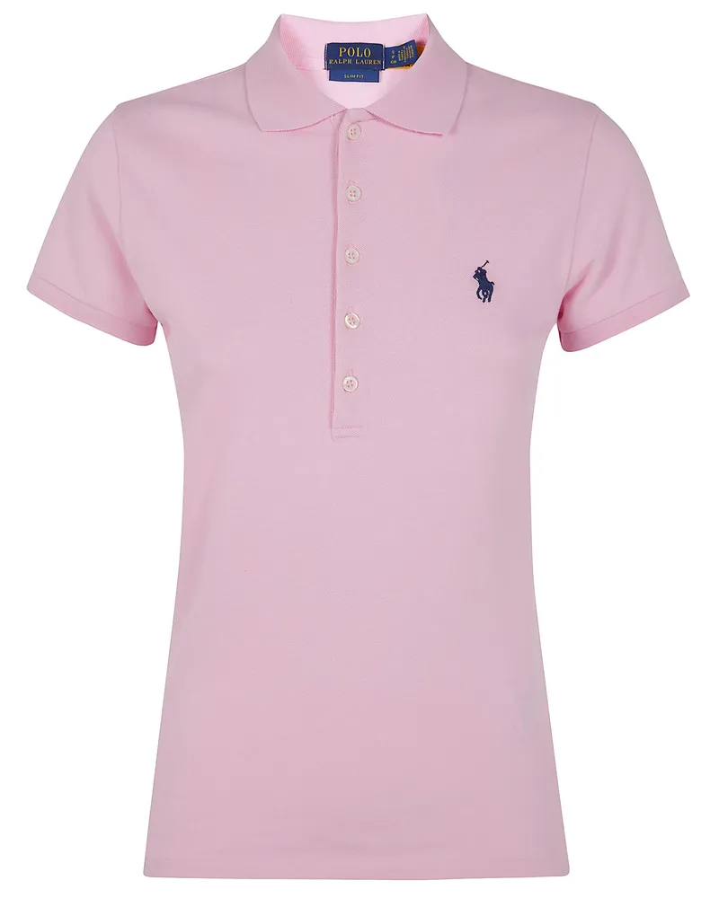 Ralph Lauren Julie" Short Sleeves Polo Shirt Pink