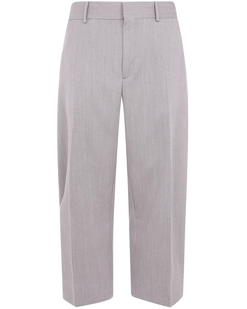 Studio Nicholson Pants Curved Leg "Full Length Curved Leg Pant Brown