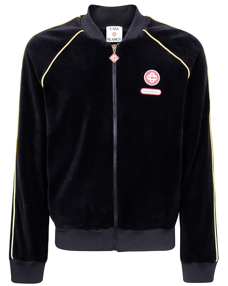 Casablanca Paris Velour Track" Jacket Black