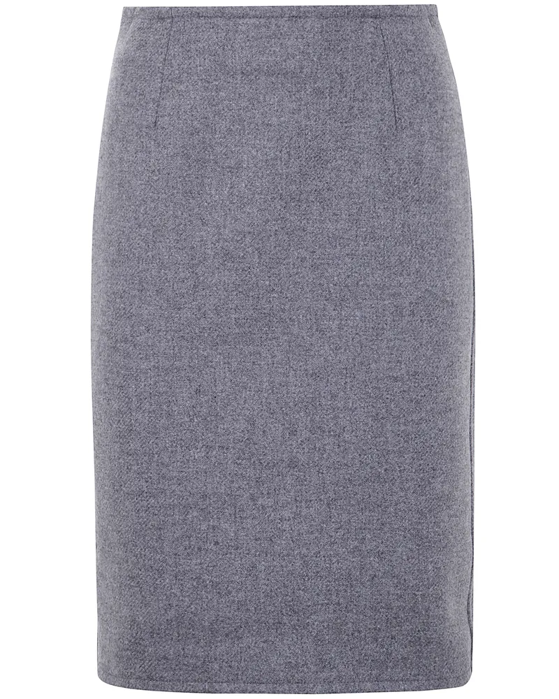 Dsquared2 Double Pencil Skirt Gray