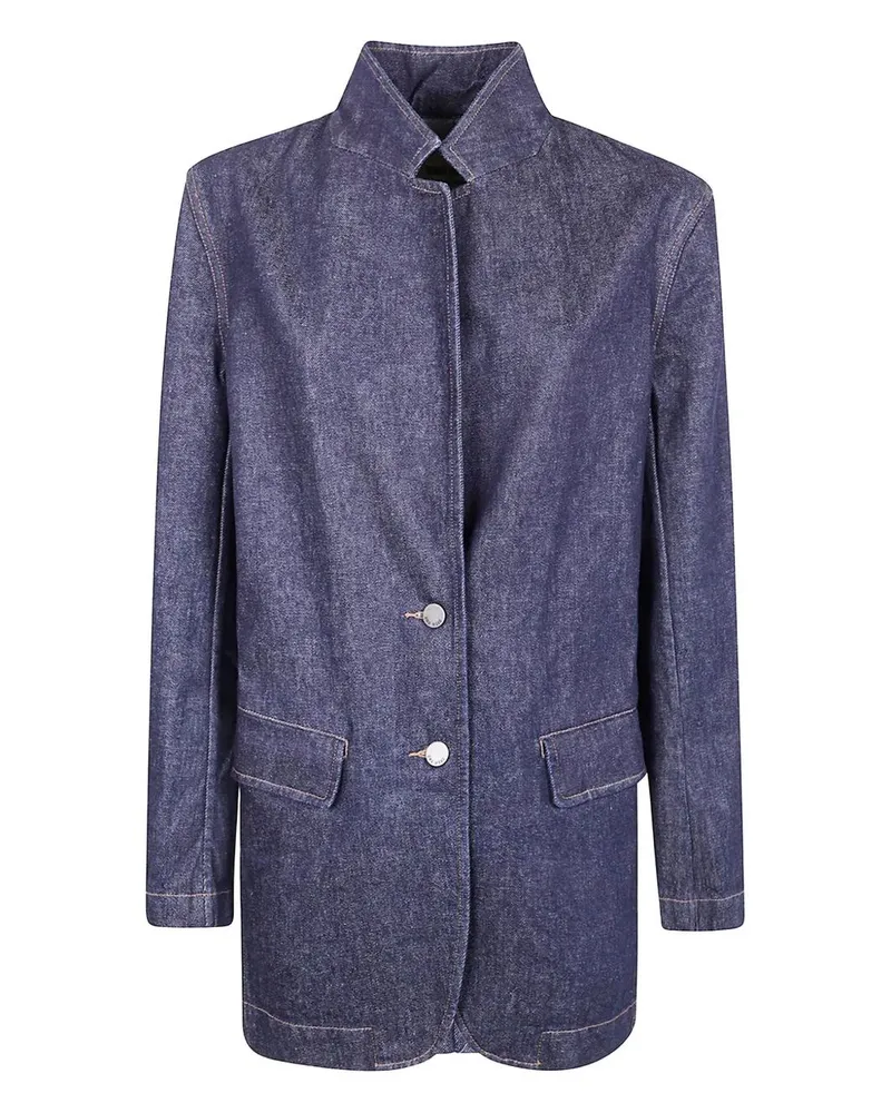 Uma Wang Jane' Denim Jacket Blue