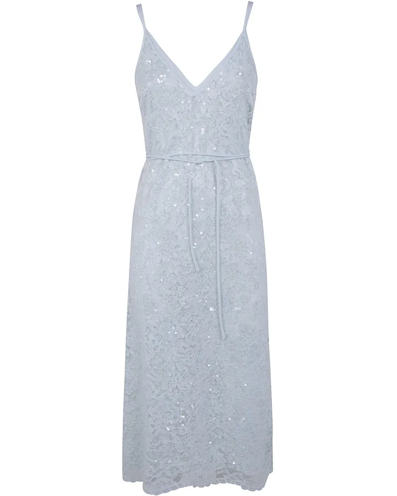 Twin-Set Midi Dress Blue