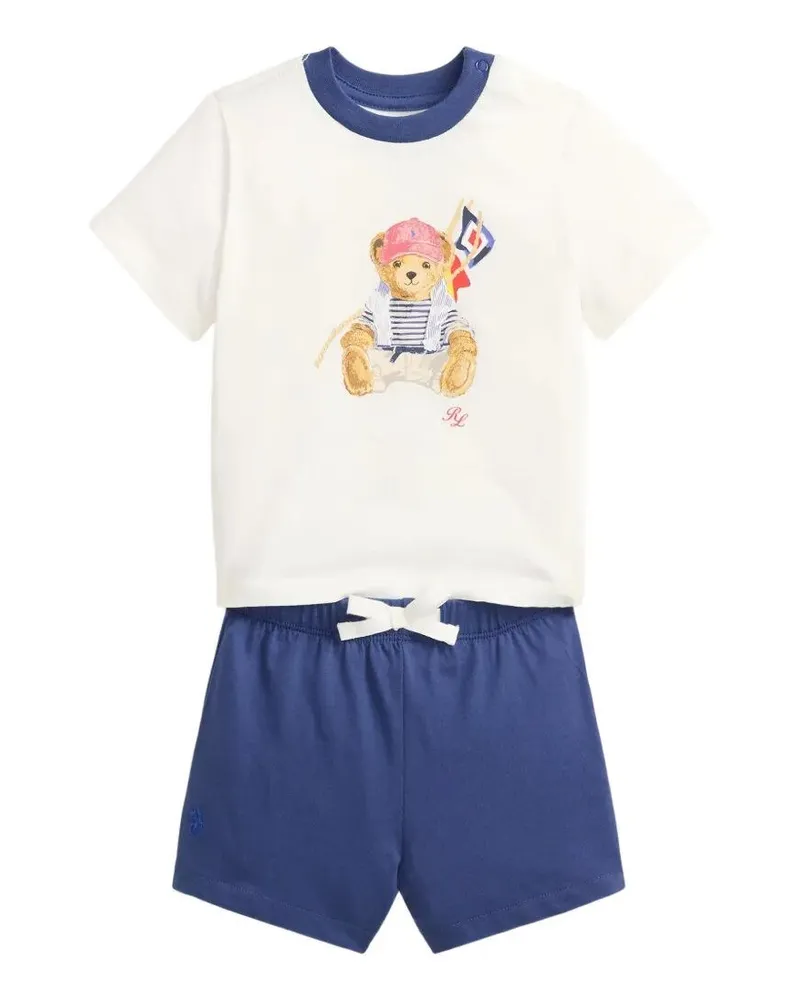 Ralph Lauren Short Sleeves T-Shirt Set White