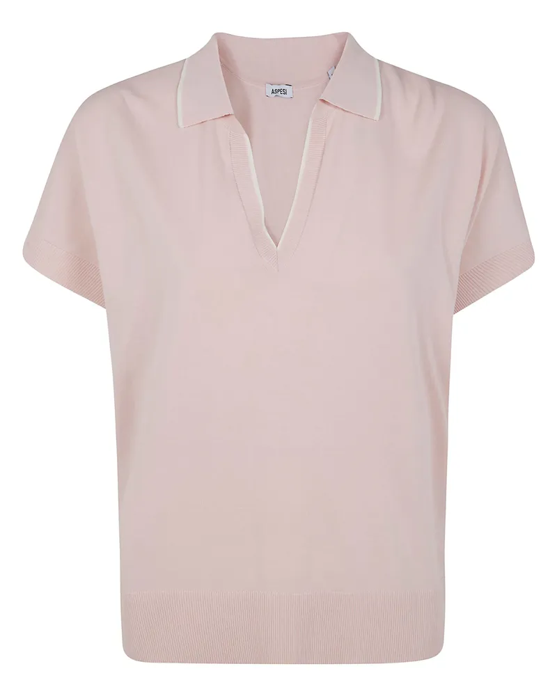 ASPESI Polo Shirt Pink