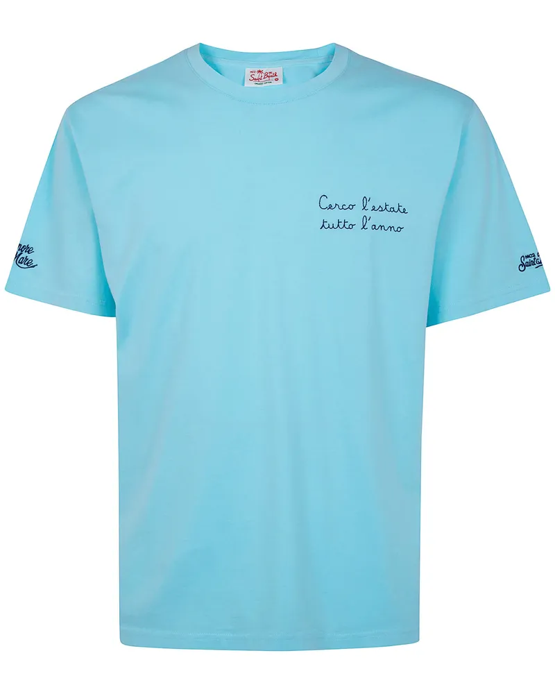 MC2 Saint Barth Portofino Cerco Estate" T-Shirt Blue