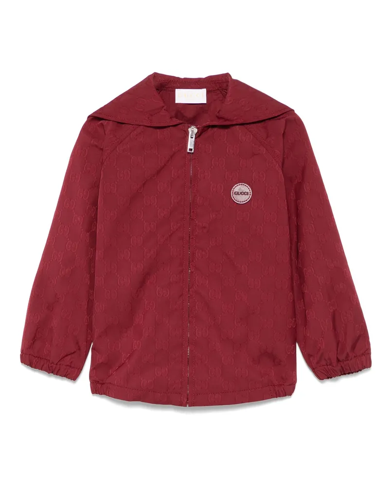 Gucci Full Zip Jacket Red