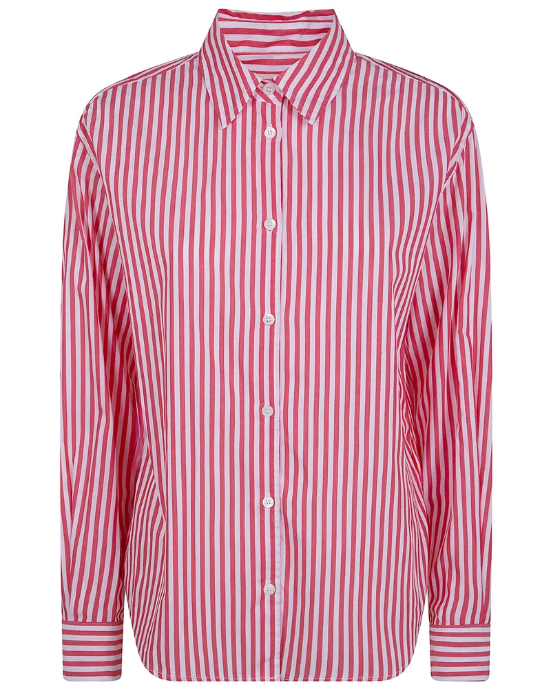 MC2 Saint Barth Meredith Cotton Shirt Red