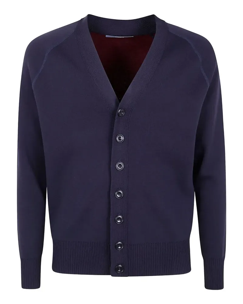 People of Shibuya Man "Gokiburi Shine" Cardigan Blue