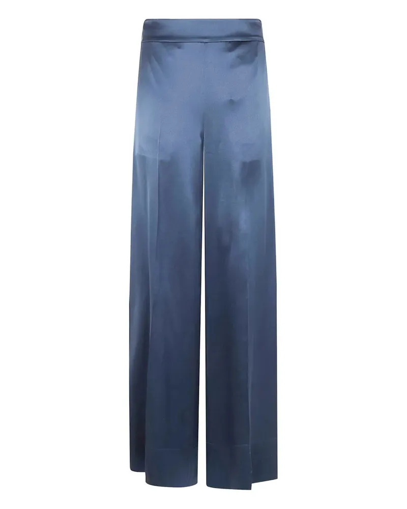 Joseph Dijon" Pant Silk Satin Blue