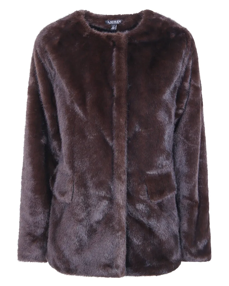 Ralph Lauren Coat Lined "Circuit Brown Brown