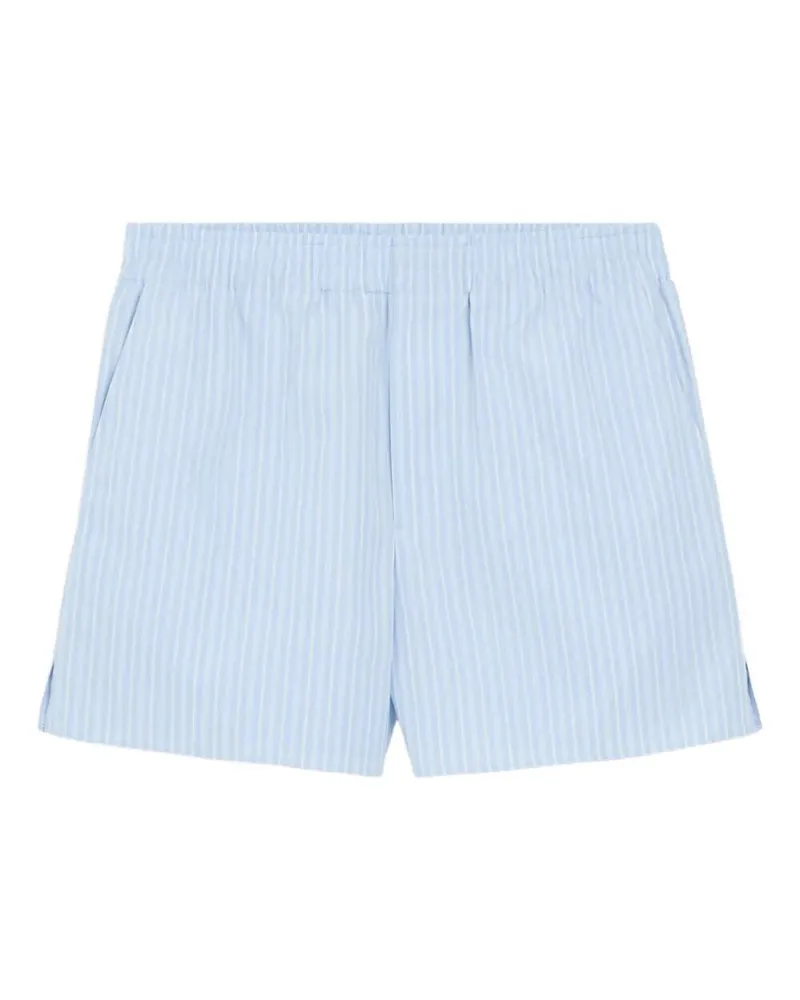 AMI Paris Elasticated Shorts Blue