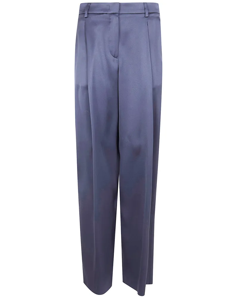 Giorgio Armani Classic Trousers Blue