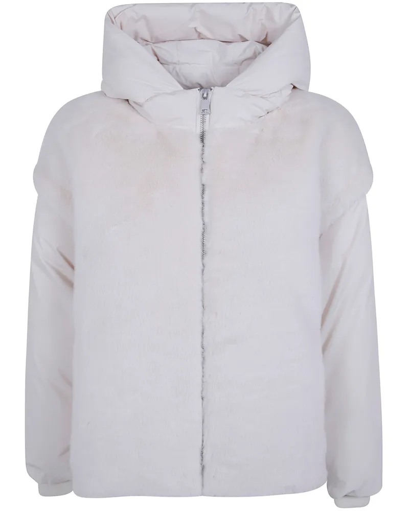 Essentiel Jacket Faux Fur "Kbeauty White