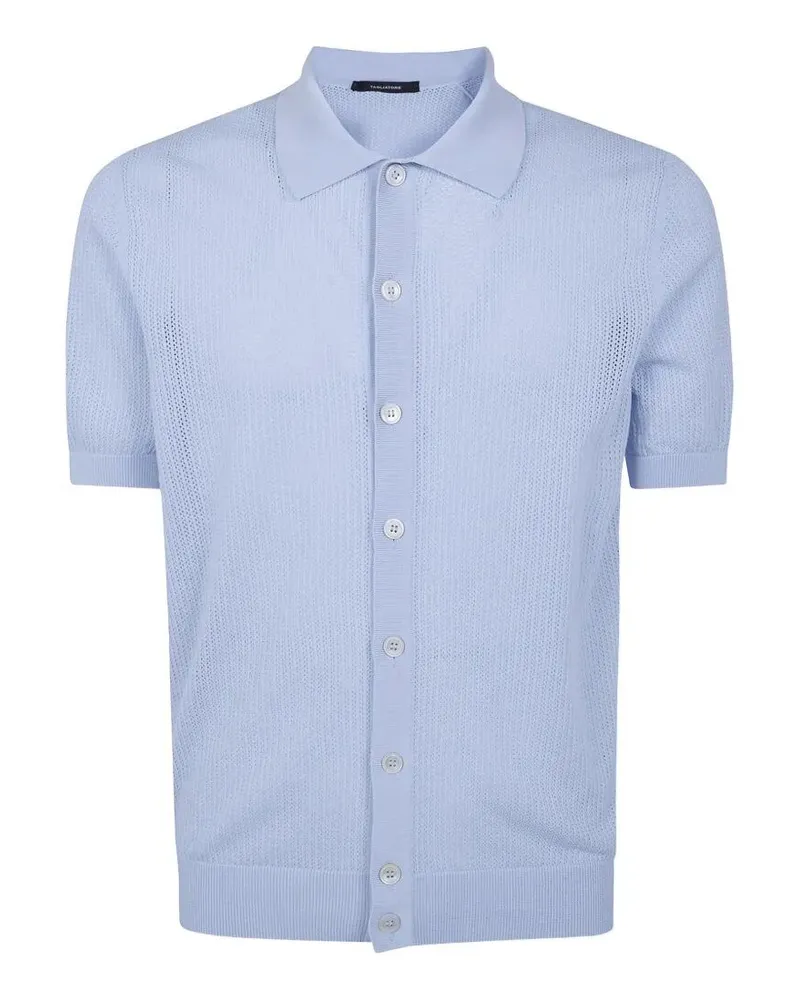 Tagliatore Short Sleeves Shirt Blue