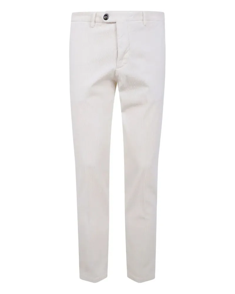 MICHAEL COAL Capri American Pocket" Trousers White