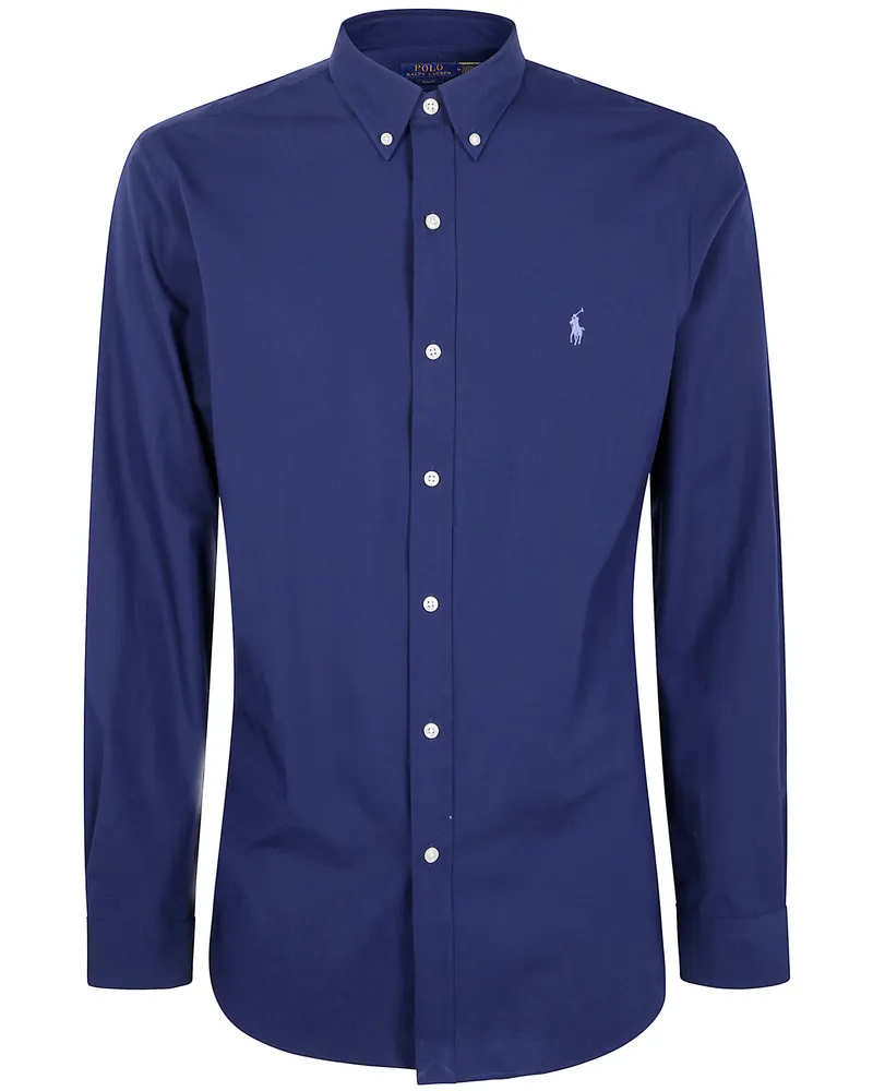 Ralph Lauren Long Sleeve Sport Shirt Blue
