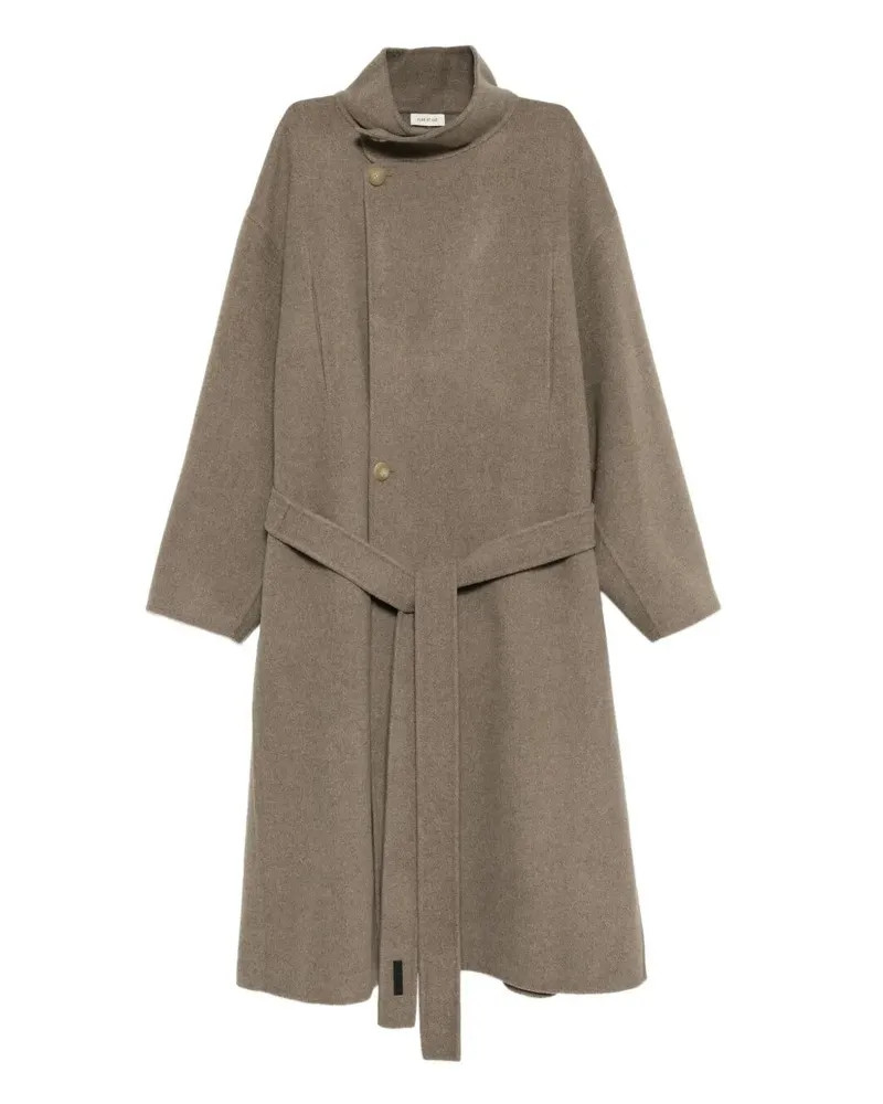 Fear of God Highneck Coat Brown