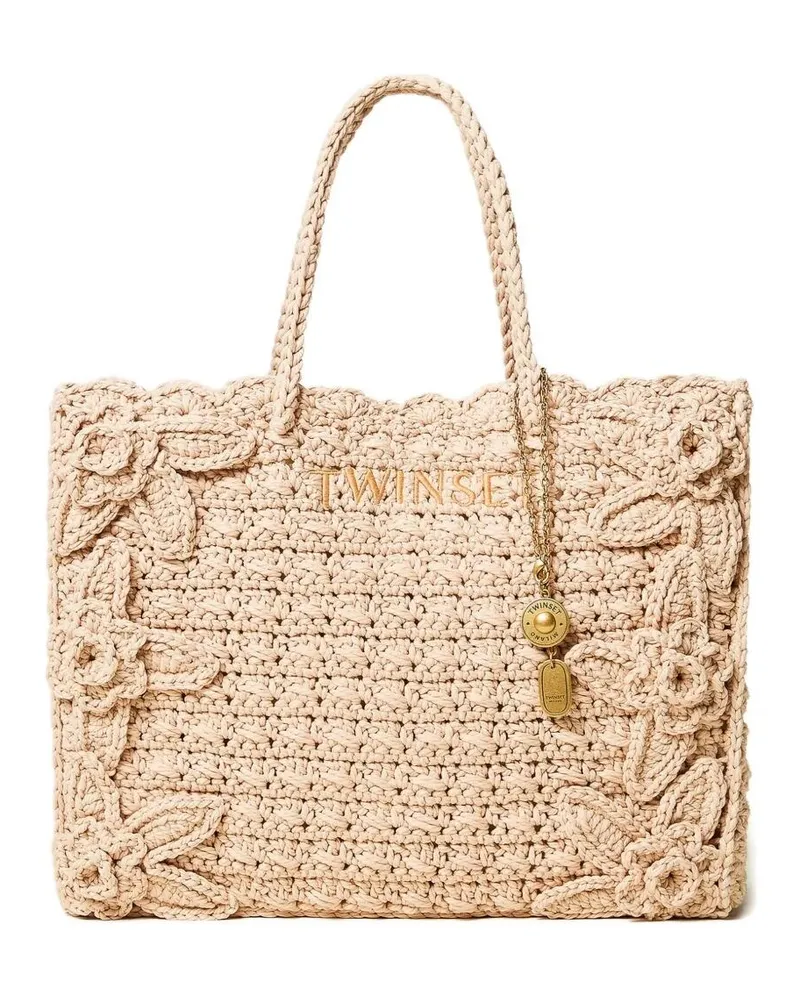 Twin-Set Tote Bag Beige