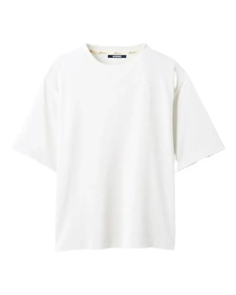 Jacquemus Le Tshirt Ventadou" Oversized T-Shirt White