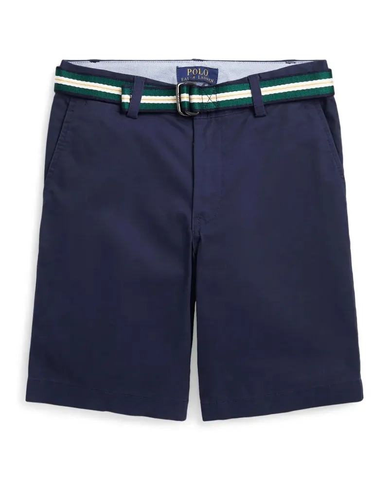 Ralph Lauren Bedford Shrt Shorts Flat Front Blue
