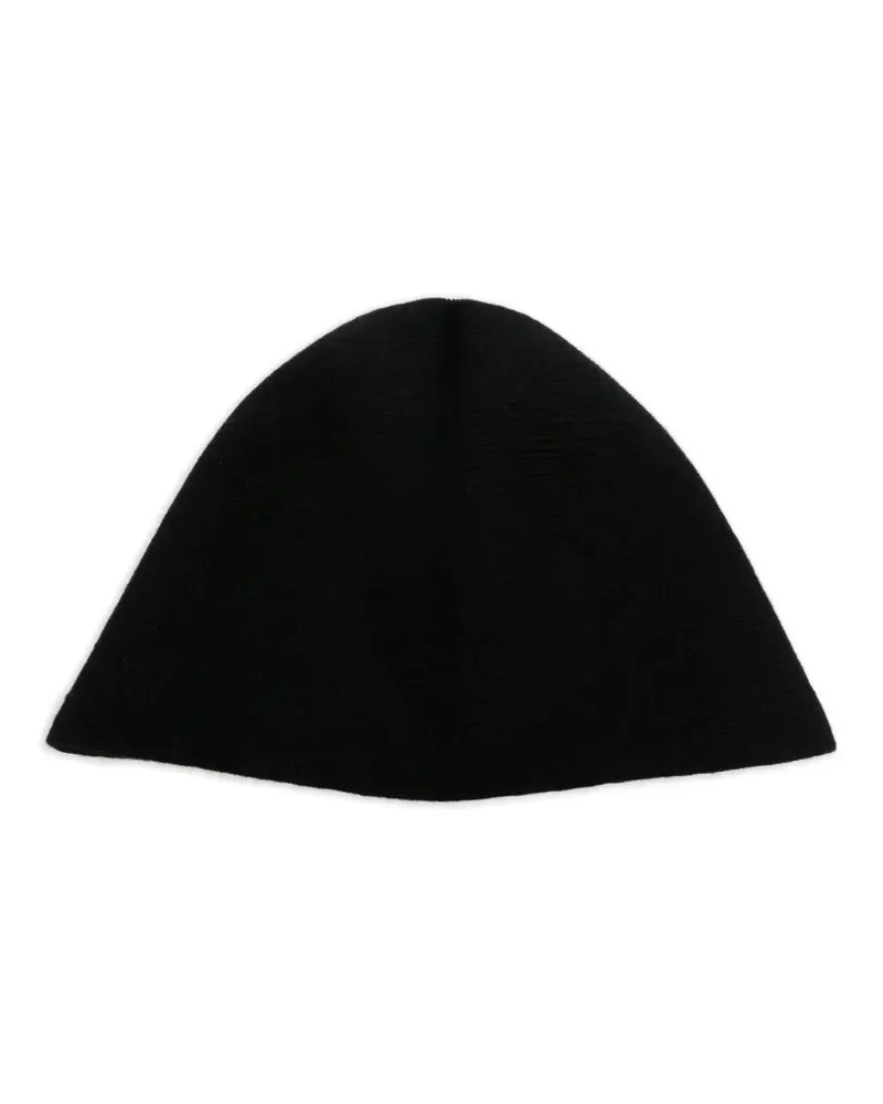 Uma Wang Hat Main Feature "Plain Ws" Bucket Hat Black