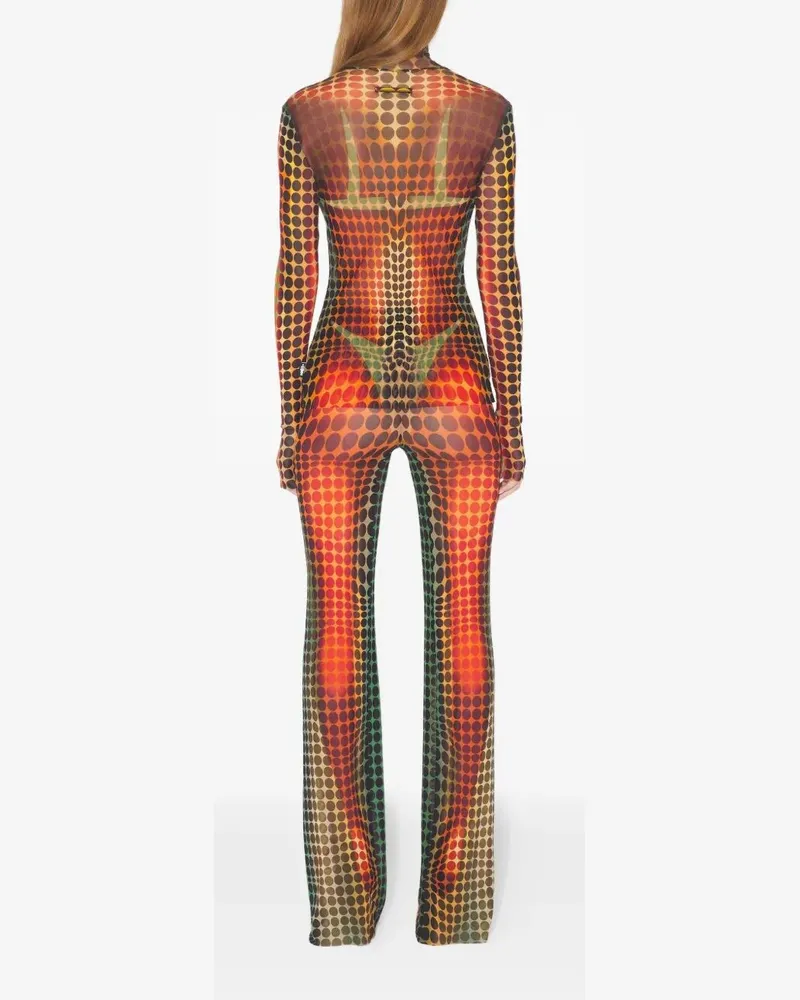 Jean Paul Gaultier Re-Edition: Flare Trousers" Trousers Yellow