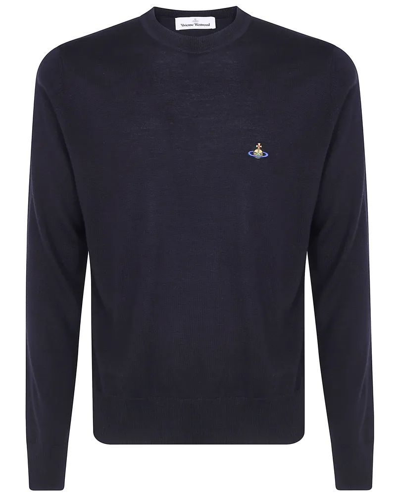 Vivienne Westwood Round Neck Sweater "Alex Black