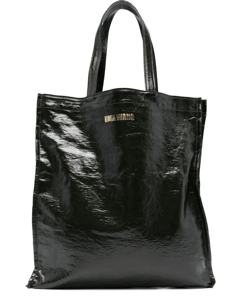 Uma Wang Small Shop Bag Canvas Blue