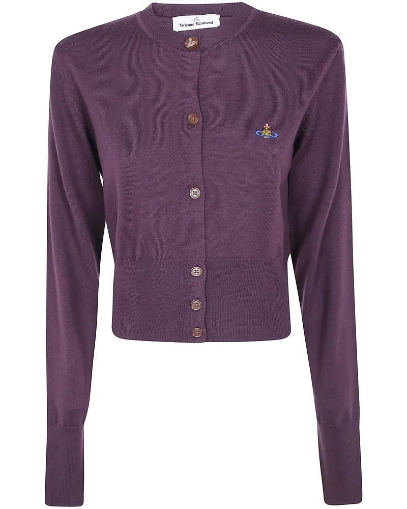 Vivienne Westwood Cropped Cardigan "Bea Red