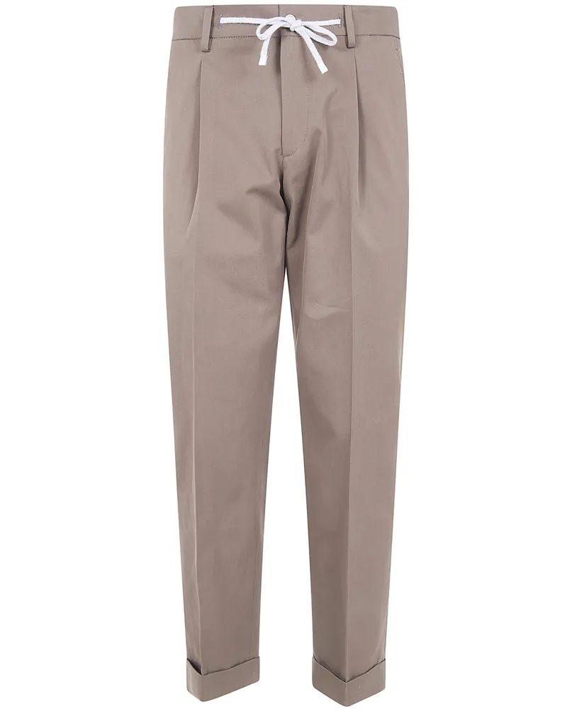 BARBA Roma Chino Trousers Brown