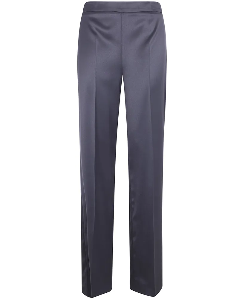 Twin-Set Wide Leg Relaxed Trousers Black