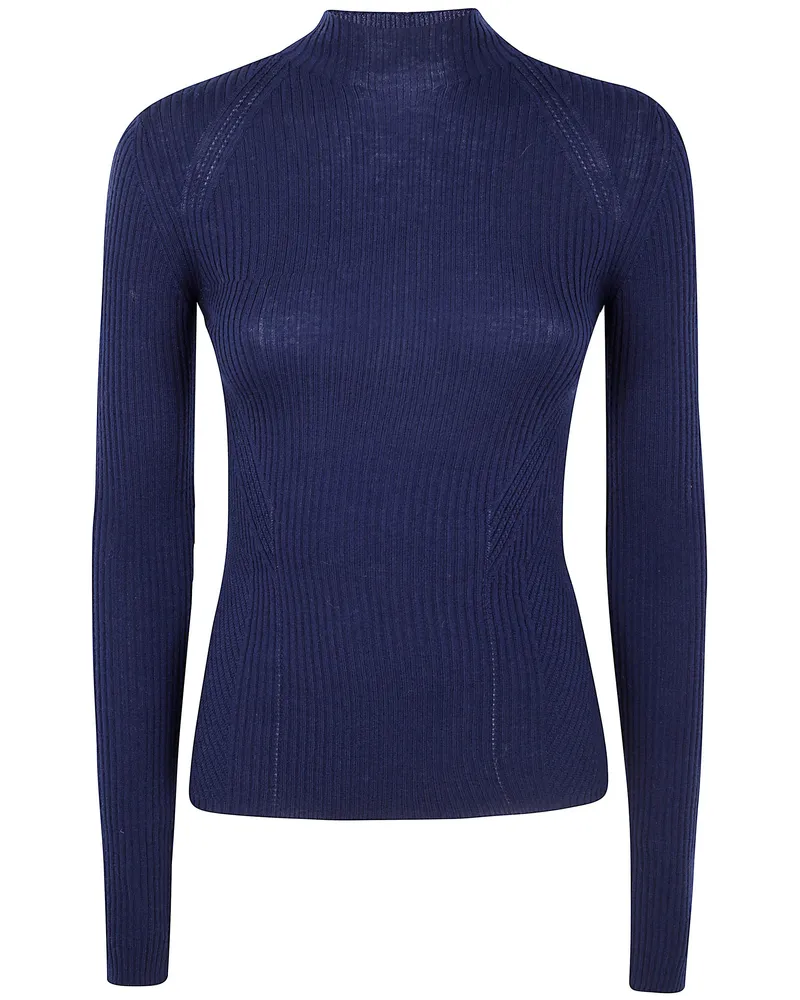 Twin-Set Turtle Neck Sweater Blue