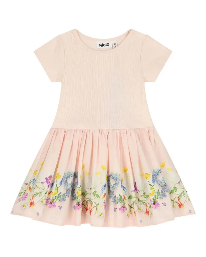 Molo Carin' Short Sleeves Dress Green