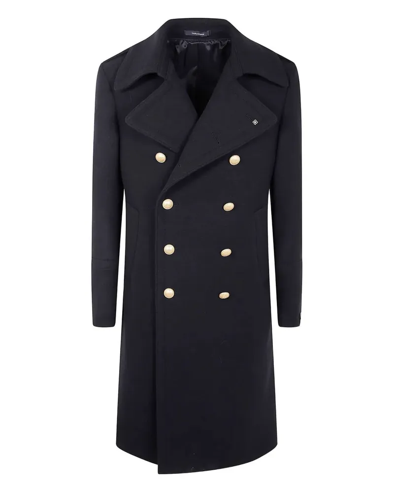 Tagliatore Man "C Junkers" Coat Black