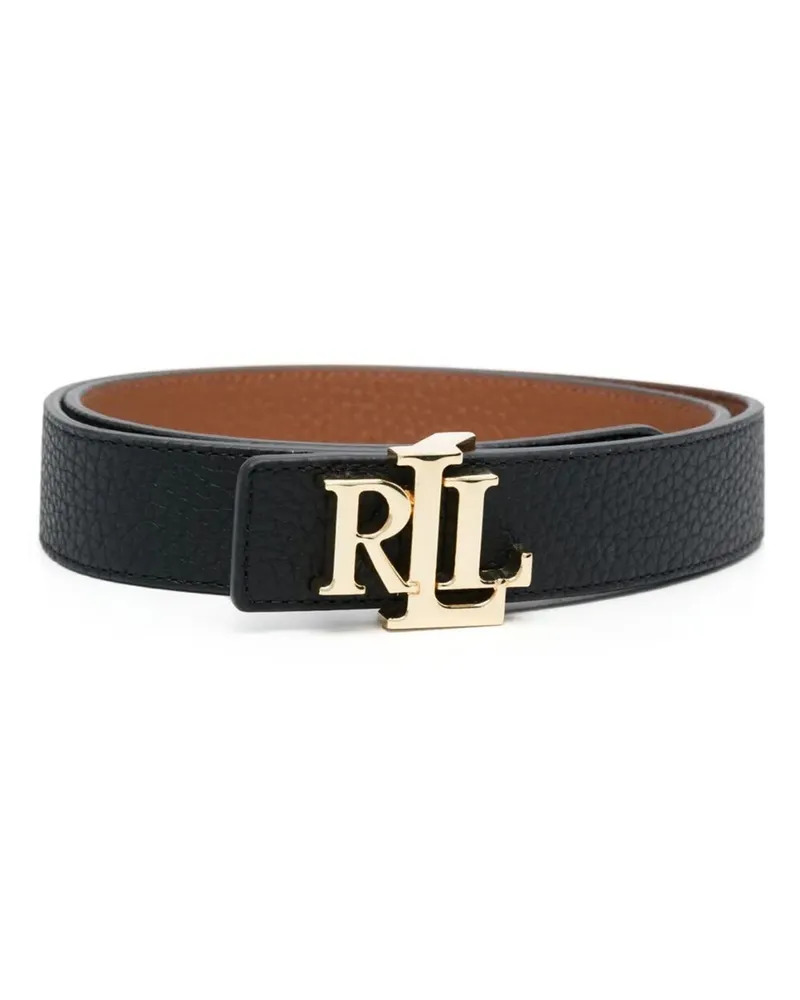 Ralph Lauren Rev Lrl 30" Belt Medium Black