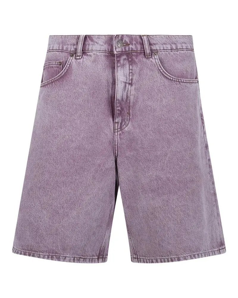 LES DEUX Ryder" Light Pink Denim Shorts Pink