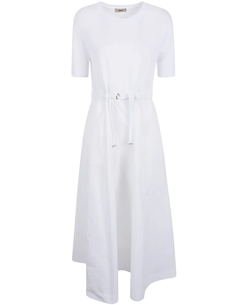 Herno Midi Dress White