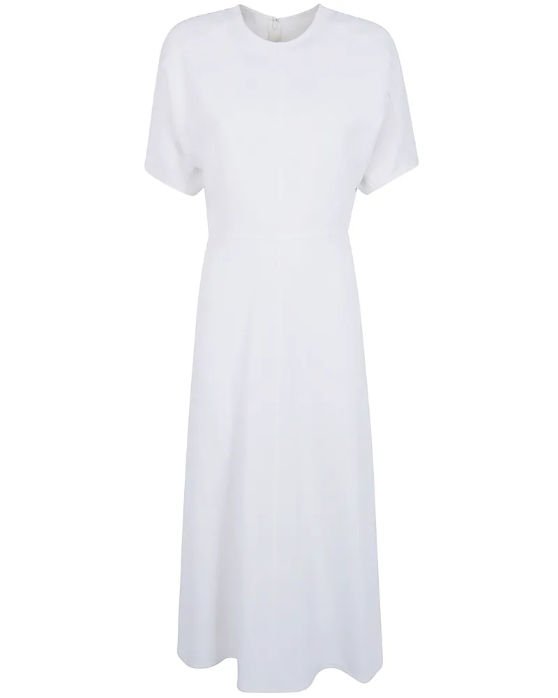 Victoria Beckham Dress White "Eleanor" Midi White