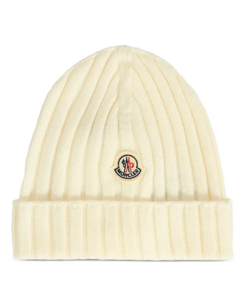 Moncler Tricot Hat White