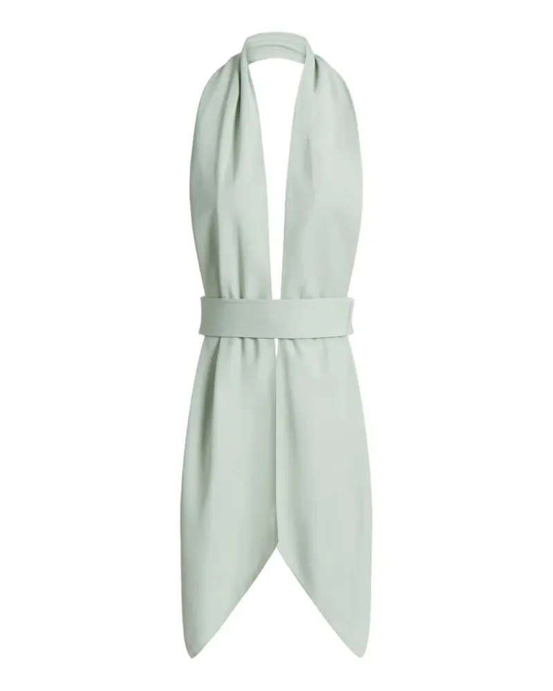 Alberta Ferretti Foulard Top Green