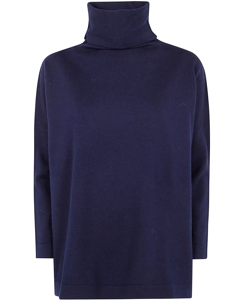 Daniela Gregis Maglia Gianna Turtleneck Sweater Blue