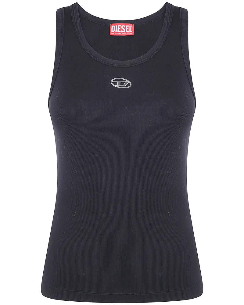 Diesel Top Scollo Tondo "T Anki Od Black