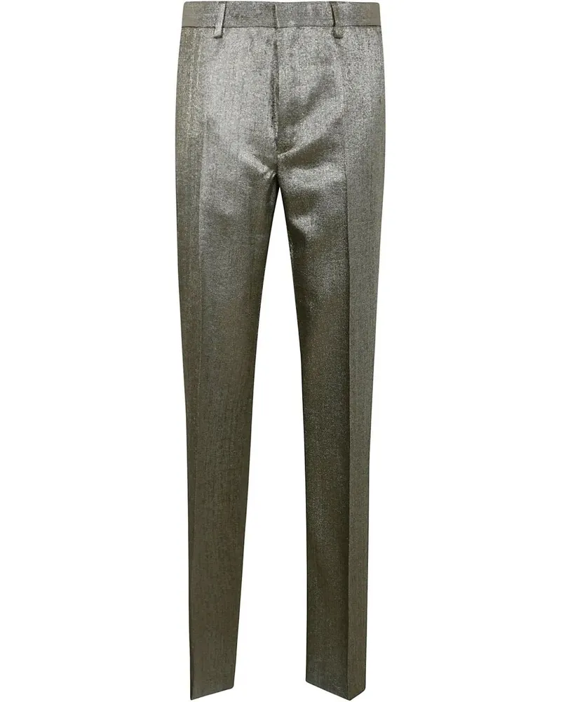 Dries van Noten Patrino Suit Trousers Metallic