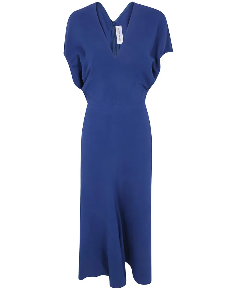 Victoria Beckham Dress Midi "Edith Blue