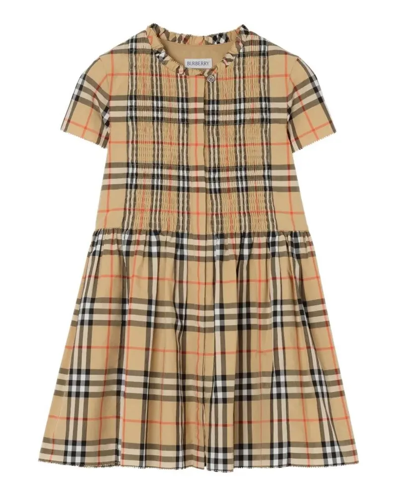 Burberry Dress Check White