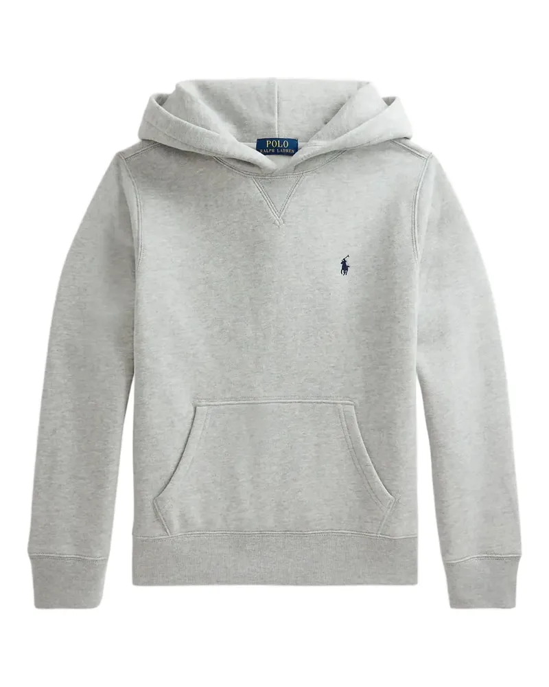 Ralph Lauren Sweatshirt Knit Ls Po Hood Tops Gray