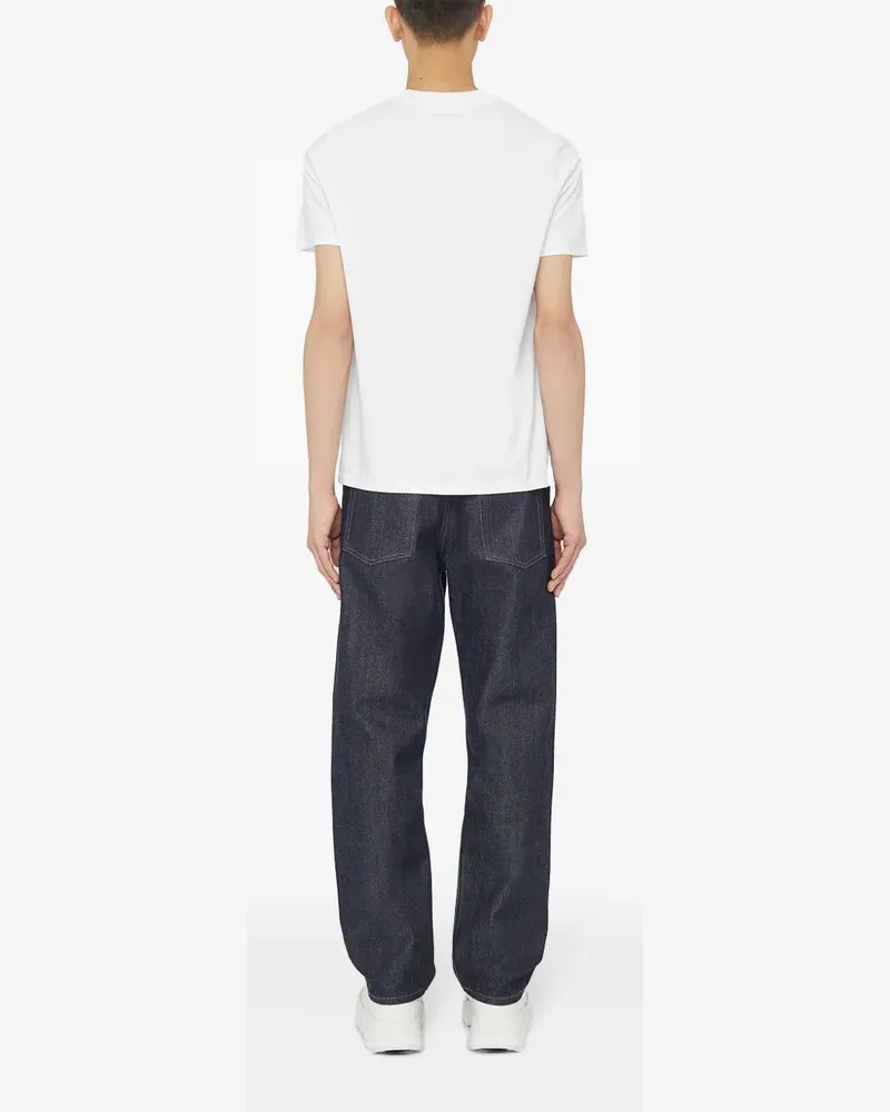 Jil Sander Crewneck Short Sleeves Classic T-Shirt White